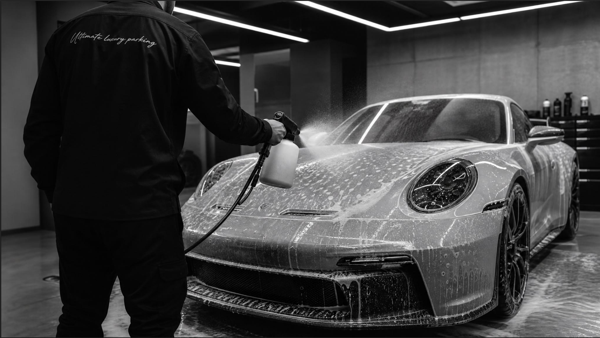 Pre-Wash Foam Bath